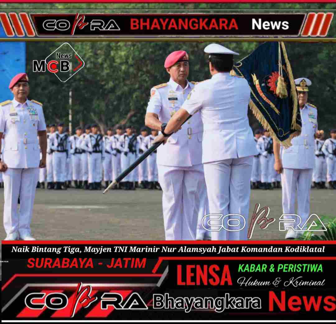 Naik Bintang Tiga Mayjen Tni Marinir Nur Alamsyah Jabat Komandan